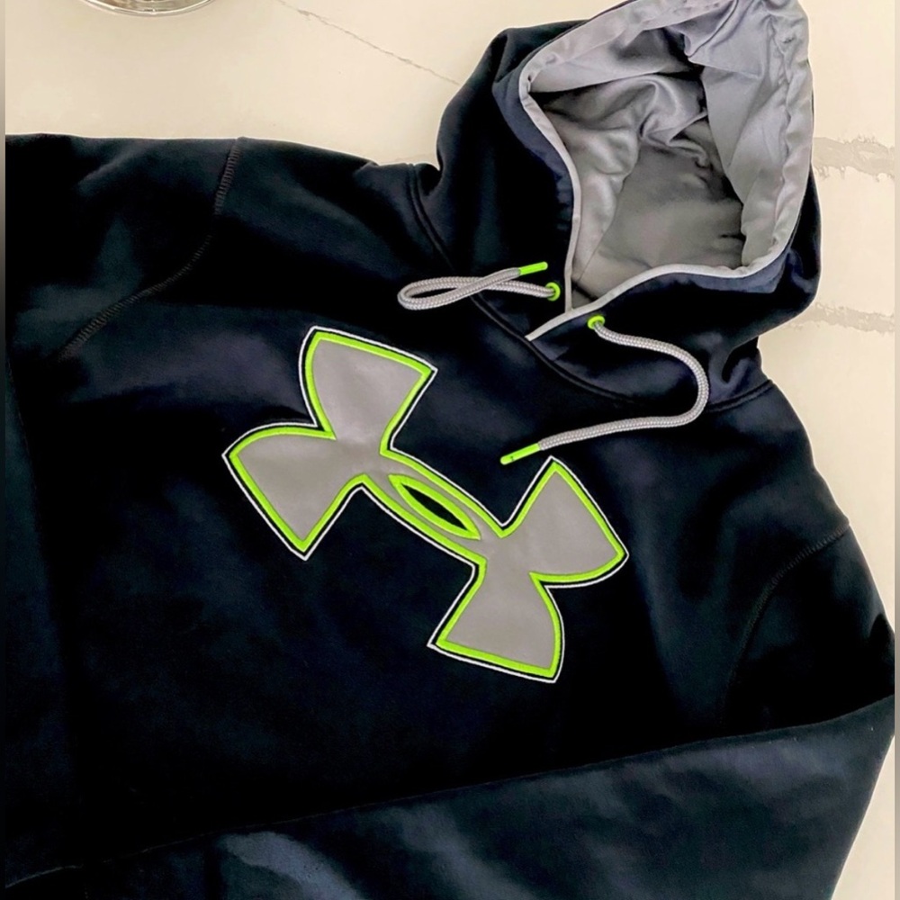 Under Armor Black Hoodie - Size L